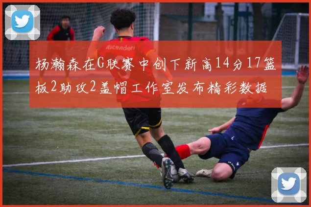 杨瀚森在G联赛中创下新高14分17篮板2助攻2盖帽工作室发布精彩数据海报